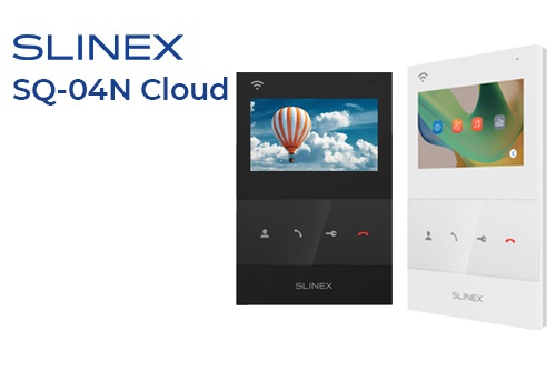 Slinex SQ-04N Cloud – новый домофон с функцией переадресации